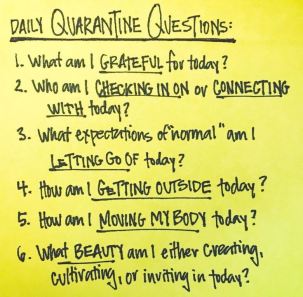 quarantine questions